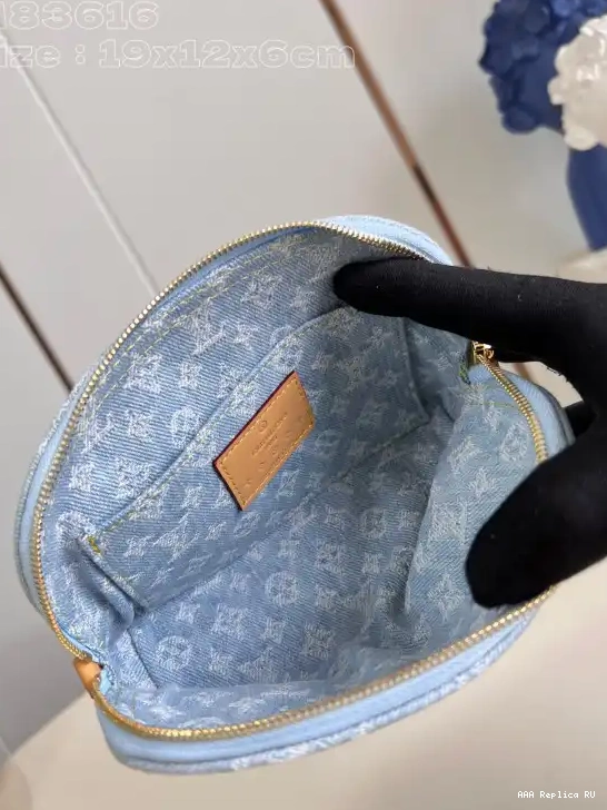 Aaa replica bags PM Louis Vuitton Pochette Cosmétique 0602